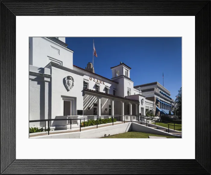 Framed Print : USA, Arkansas, Hot Springs, Bathhouse Row, Ozark Bathhouse Framed Print : USA, Arkansas, Hot Springs, Bathhouse Row, Ozark Bathhouse