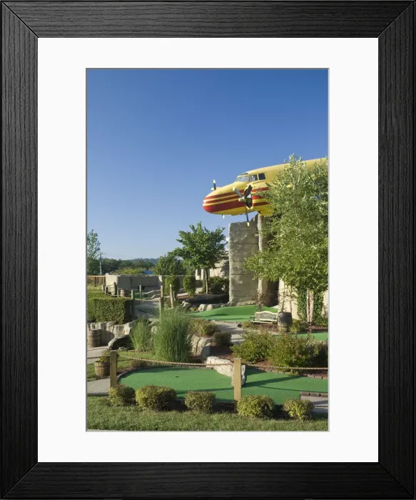 Framed Print : USA, Missouri, The Ozarks, Branson, Lost Treasure Miniature Golf Course Framed Print : USA, Missouri, The Ozarks, Branson, Lost Treasure Miniature Golf Course