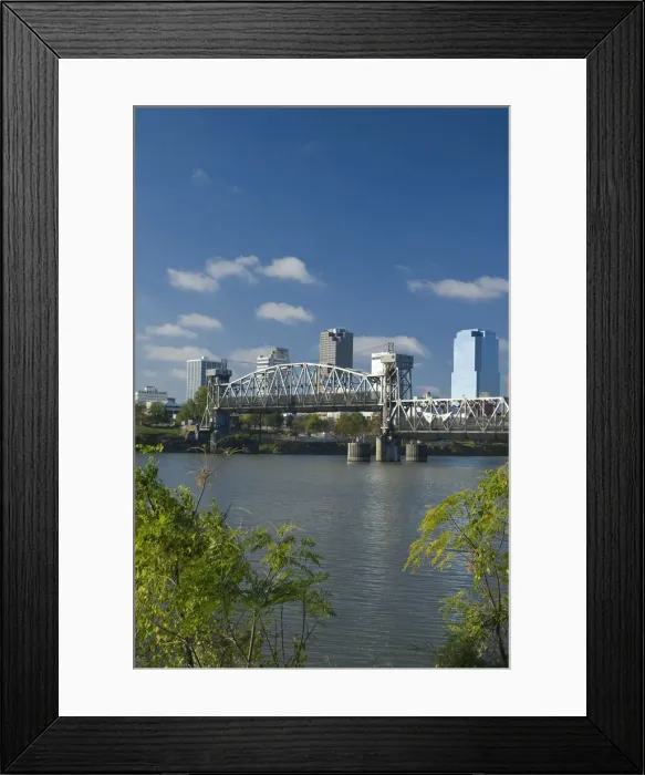 Framed Print : Arkansas, Little Rock, Arkansas River Framed Print : Arkansas, Little Rock, Arkansas River