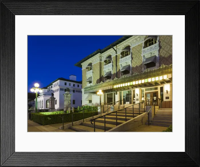 Framed Print : USA, Arkansas, Hot Springs, Bathhouse Row, Fordyce Bathhouse Framed Print : USA, Arkansas, Hot Springs, Bathhouse Row, Fordyce Bathhouse