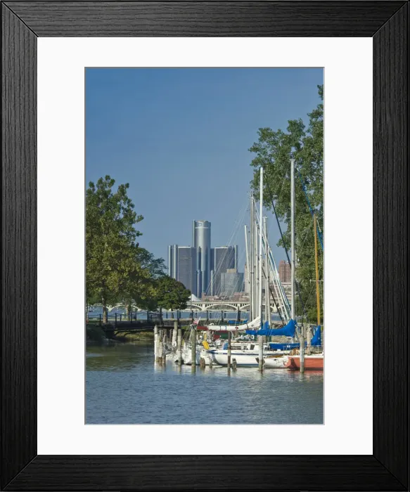 Framed Print : USA, Michigan, Detroit Framed Print : USA, Michigan, Detroit