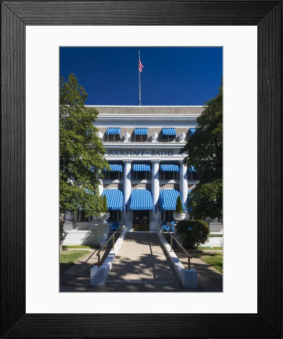 Framed Print : USA, Arkansas, Hot Springs, Bathhouse Row, Buckstaff Baths Bathhouse Framed Print : USA, Arkansas, Hot Springs, Bathhouse Row, Buckstaff Baths Bathhouse