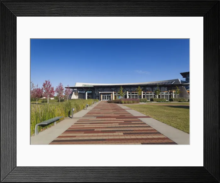 Framed Print : USA, Arkansas, Little Rock, Heifer Village, world headquarters of the charity Heifer Framed Print : USA, Arkansas, Little Rock, Heifer Village, world headquarters of the charity Heifer