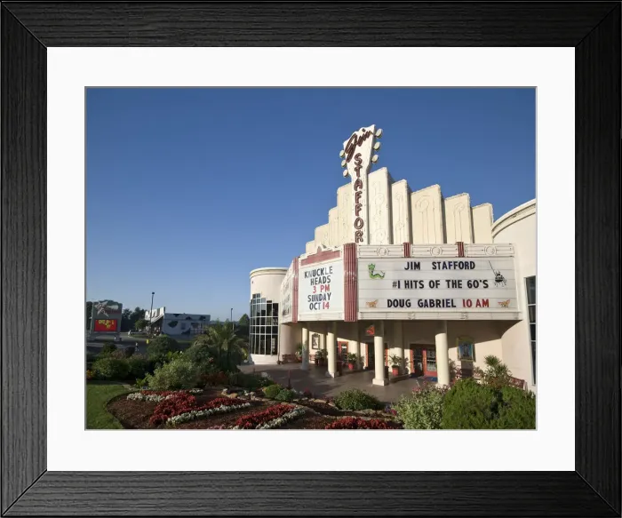 Framed Print : USA, Missouri, The Ozarks, Branson, Jim Stafford Theater Framed Print : USA, Missouri, The Ozarks, Branson, Jim Stafford Theater
