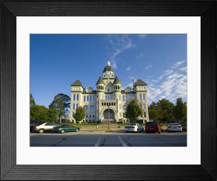 Framed Print : USA, Missouri, Route 66, Carthage, Public Square, Jasper County Courthouse Framed Print : USA, Missouri, Route 66, Carthage, Public Square, Jasper County Courthouse