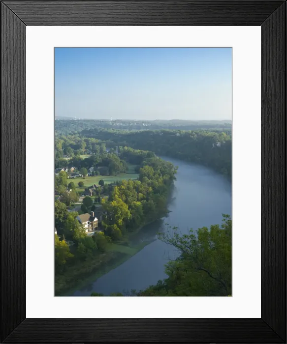 Framed Print : USA, Missouri, Ozarks near Branson, Lake Taneycomo below Table Rock Dam Framed Print : USA, Missouri, Ozarks near Branson, Lake Taneycomo below Table Rock Dam