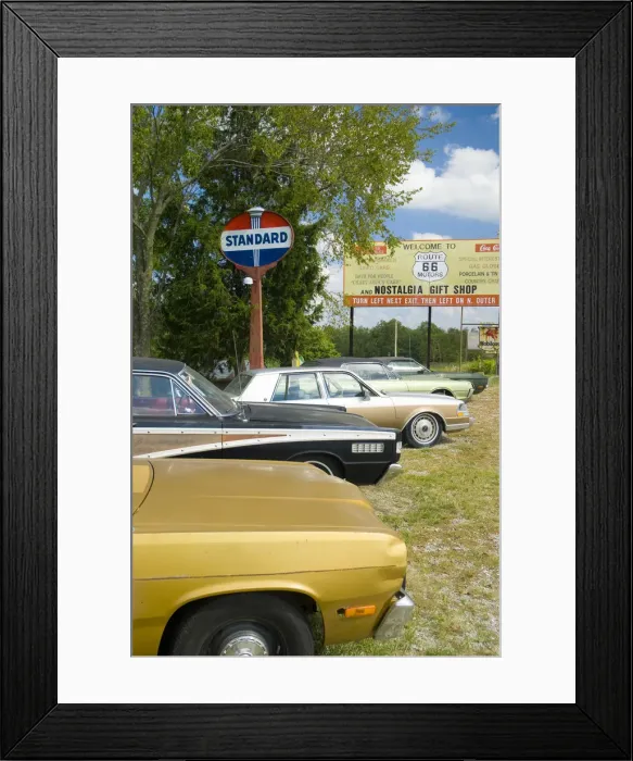 Framed Print : USA, Missouri, Route 66, Rolla, Route 66 Motors and Nostalgia Giftshop Framed Print : USA, Missouri, Route 66, Rolla, Route 66 Motors and Nostalgia Giftshop