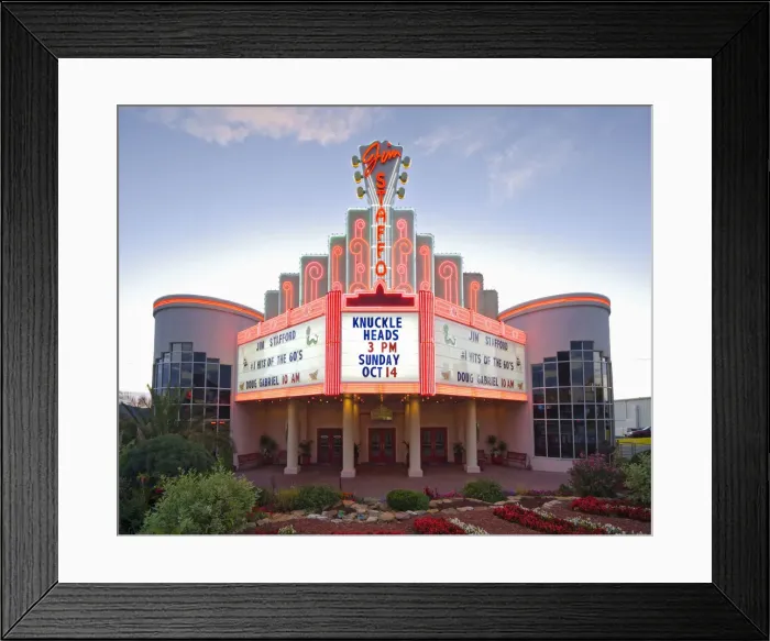 Framed Print : USA, Missouri, The Ozarks, Branson, Caravelle Theater Framed Print : USA, Missouri, The Ozarks, Branson, Caravelle Theater