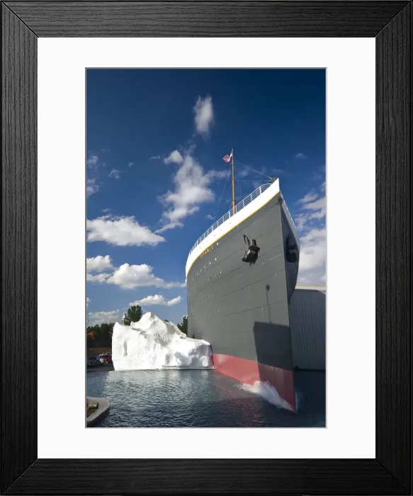 Framed Print : USA, Missouri, The Ozarks, Branson, Titanic Museum Framed Print : USA, Missouri, The Ozarks, Branson, Titanic Museum