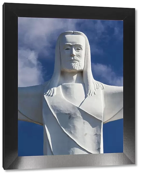 USA, Arkansas, Eureka Springs, statue of Christ of the Ozarks