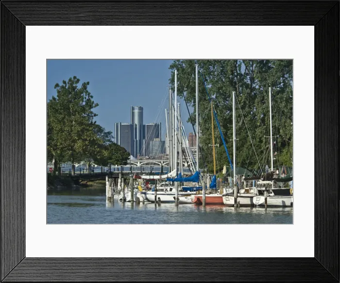 Framed Print : USA, Michigan, Detroit Framed Print : USA, Michigan, Detroit