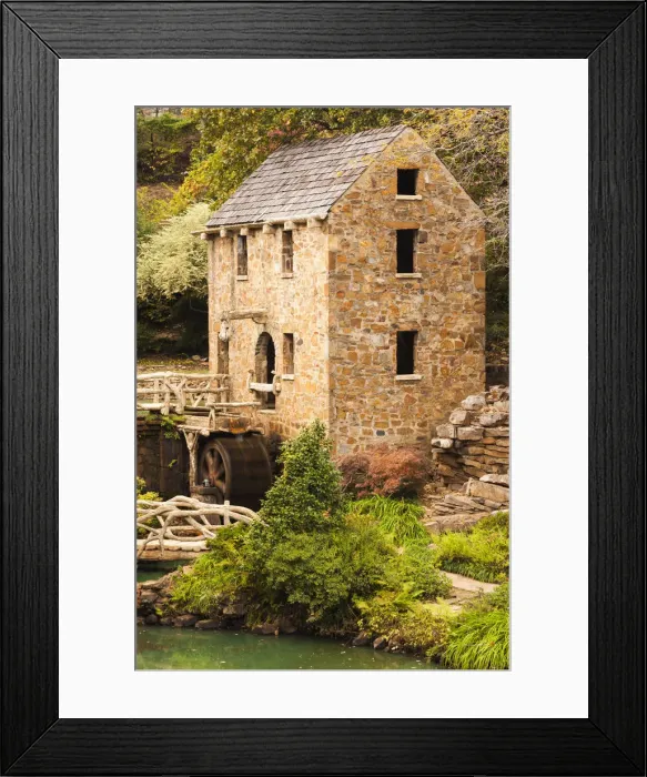 Framed Print : USA, Arkansas, North Little Rock, The Old Mill, featured in the film, Gone with the Wind Framed Print : USA, Arkansas, North Little Rock, The Old Mill, featured in the film, Gone with the Wind