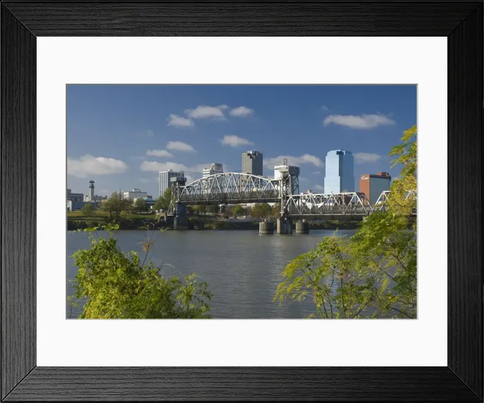 Framed Print : Arkansas, Little Rock, Arkansas River Framed Print : Arkansas, Little Rock, Arkansas River