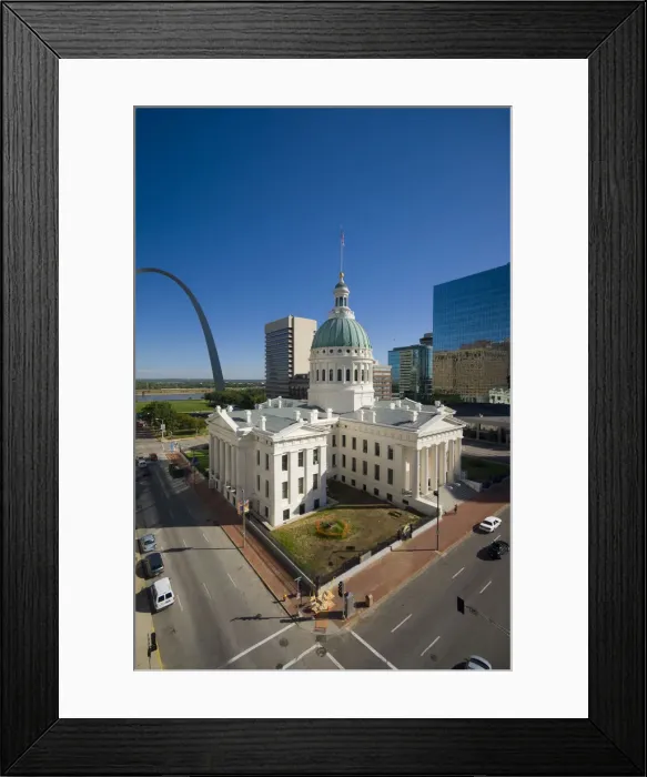 Framed Print : USA, Missouri, St. Louis, Old Courthouse Framed Print : USA, Missouri, St. Louis, Old Courthouse