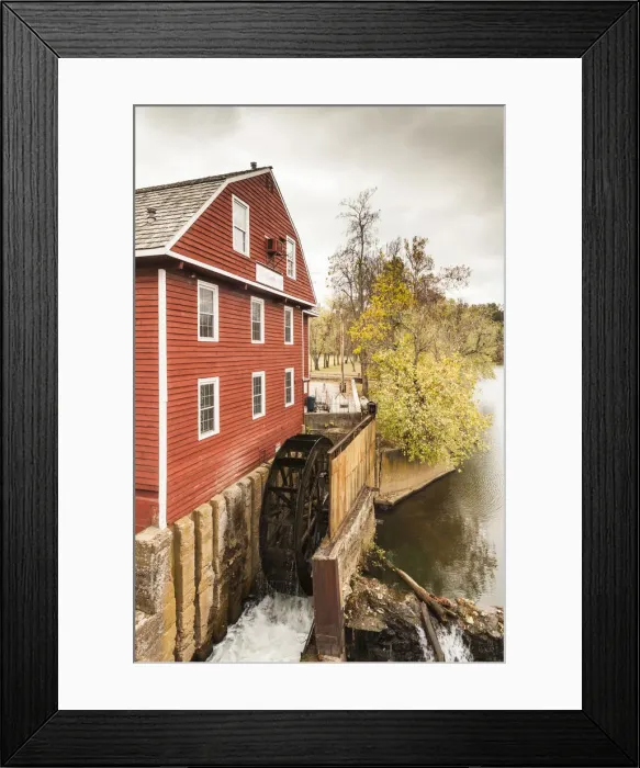 Framed Print : USA, Arkansas, War Eagle, The War Eagle Mill, old gristmill Framed Print : USA, Arkansas, War Eagle, The War Eagle Mill, old gristmill