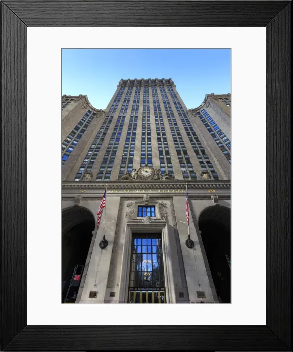 Framed Print : USA, New York, New York City, Midtown Manhattan, Helmsley Buidiing Framed Print : USA, New York, New York City, Midtown Manhattan, Helmsley Buidiing