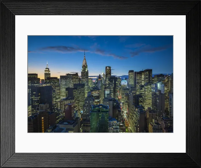 Framed Print : Chrysler Building, Manhattan, New York City, New York, USA