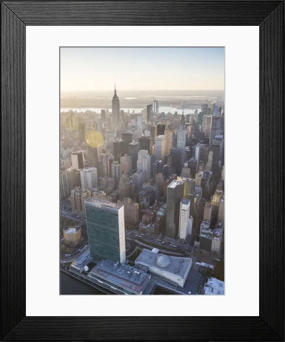 Framed Print : UN Building, Manhattan, New York City, New York, USA Framed Print : UN Building, Manhattan, New York City, New York, USA