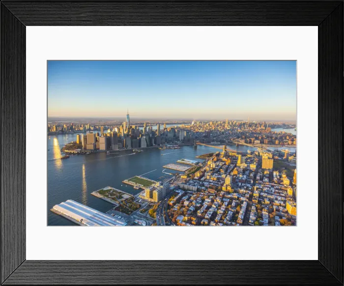 Framed Print : Lower Manhattan from Brooklyn, Manhattan, New York City, New York, USA Framed Print : Lower Manhattan from Brooklyn, Manhattan, New York City, New York, USA