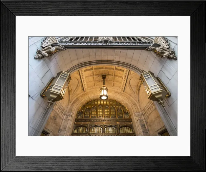 Framed Print : Trinity Building, Lower Manhattan, New York City, New York, USA Framed Print : Trinity Building, Lower Manhattan, New York City, New York, USA