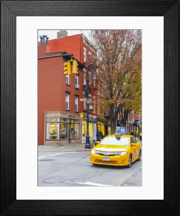 Framed Print : Greenwich Village, Manhattan, New York City, New York, USA Framed Print : Greenwich Village, Manhattan, New York City, New York, USA