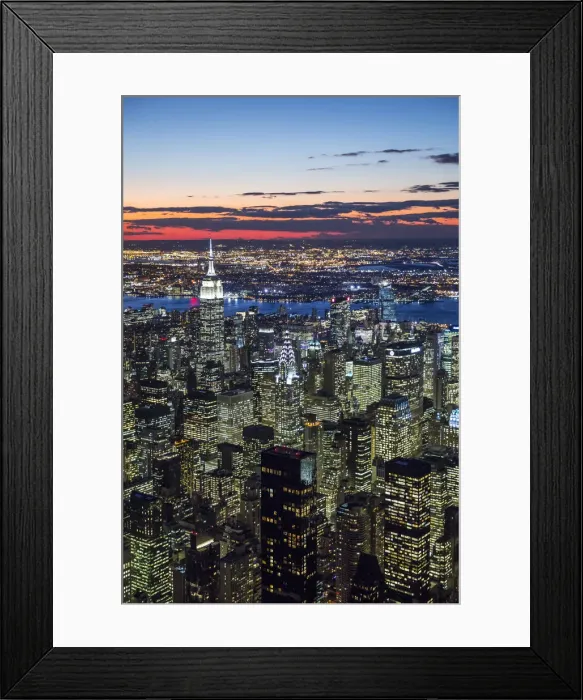 Framed Print : Empire State Building, Manhattan, New York City, New York, USA Framed Print : Empire State Building, Manhattan, New York City, New York, USA