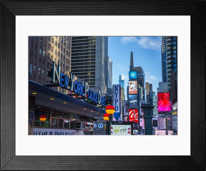 Framed Print : Times Square, Manhattan, New York City, New York, USA Framed Print : Times Square, Manhattan, New York City, New York, USA