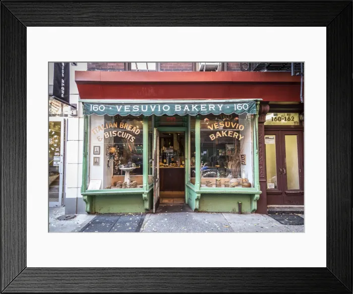 Framed Print : Bakery in Soho, Manhattan, New York City, New York, USA