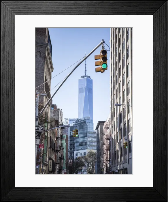 Framed Print : One World Trade Center from Soho, New York City, New York, USA