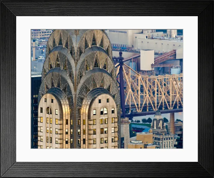Framed Print : USA, New York, Manhattan, Midtown, Chrysler Building Framed Print : USA, New York, Manhattan, Midtown, Chrysler Building