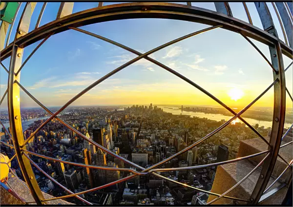 USA, New York, Manhattan, Midtown, Empire State Building Observation Deck