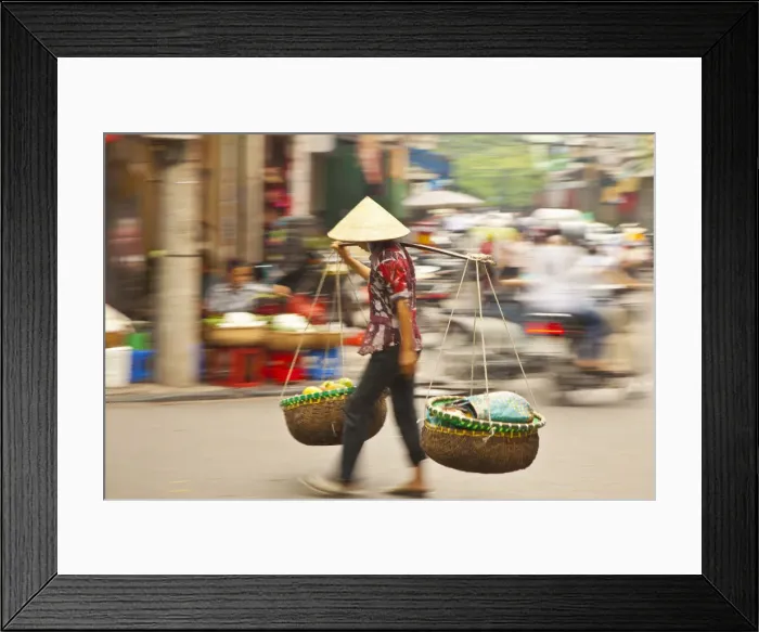 Framed Print : Old Quarter, Hanoi, Vietnam Framed Print : Old Quarter, Hanoi, Vietnam