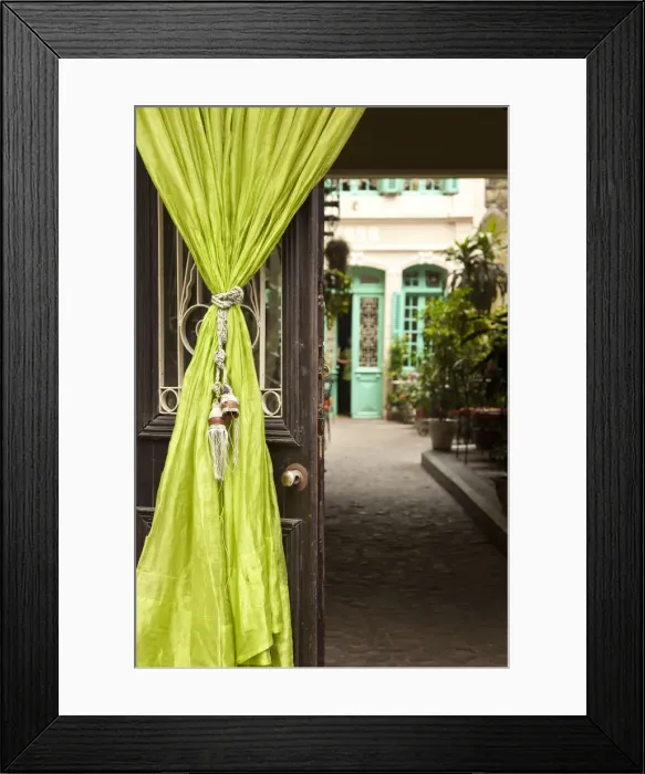 Framed Print : Green Tangerine restaurant, Old Quarter, Hanoi, Vietnam Framed Print : Green Tangerine restaurant, Old Quarter, Hanoi, Vietnam