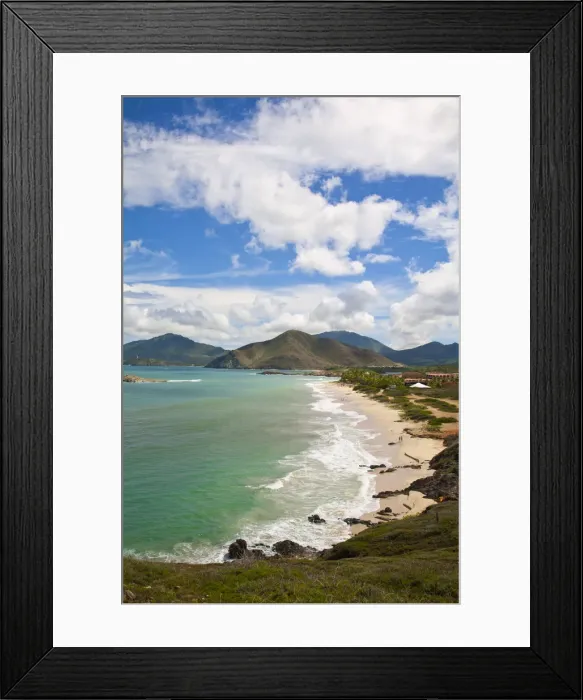 Framed Print : Venezuela, Nueva Esparta, Isla De Margarita - Margarita Island, Beach after Playa Caribe Framed Print : Venezuela, Nueva Esparta, Isla De Margarita - Margarita Island, Beach after Playa Caribe