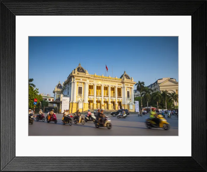 Framed Print : Opera House, Hanoi, Vietnam Framed Print : Opera House, Hanoi, Vietnam
