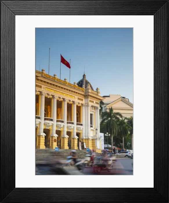 Framed Print : Opera House, Hanoi, Vietnam Framed Print : Opera House, Hanoi, Vietnam
