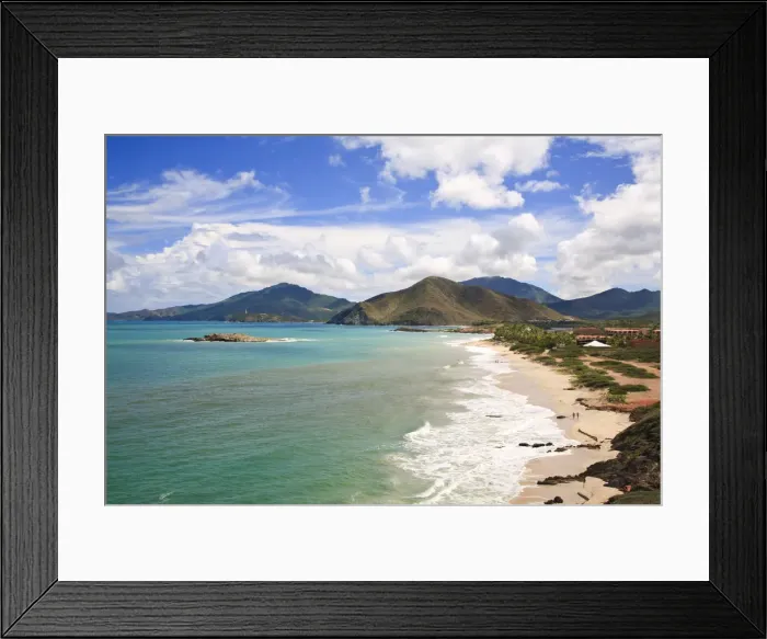 Framed Print : Venezuela, Nueva Esparta, Isla De Margarita - Margarita Island, Beach after Playa Caribe Framed Print : Venezuela, Nueva Esparta, Isla De Margarita - Margarita Island, Beach after Playa Caribe