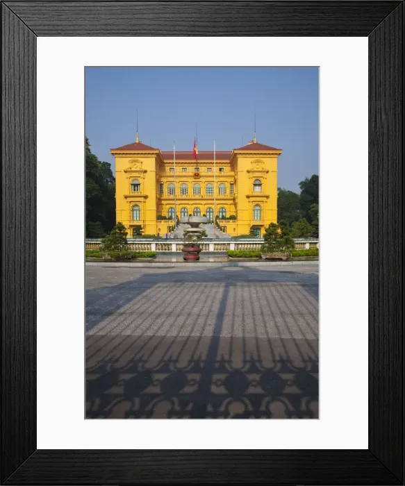 Framed Print : Presidential Palace, Hanoi, Vietnam Framed Print : Presidential Palace, Hanoi, Vietnam