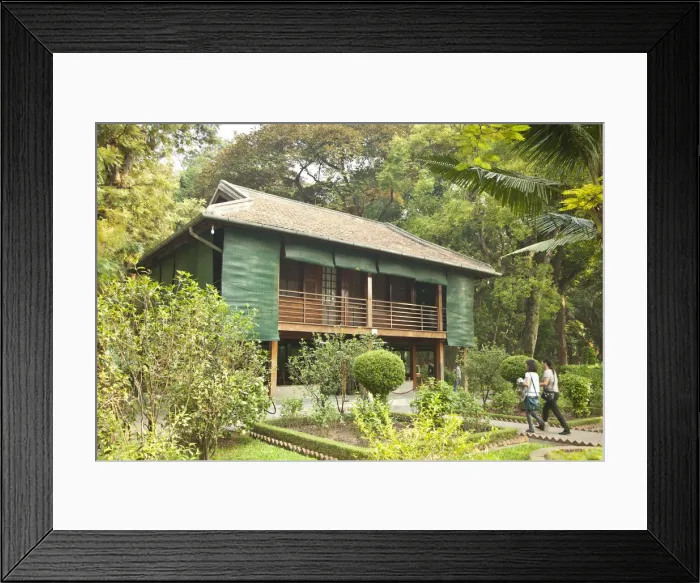 Framed Print : Ho Chi Minhs stilt house, Hanoi, Vietnam Framed Print : Ho Chi Minhs stilt house, Hanoi, Vietnam