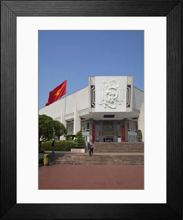 Framed Print : Ho Chi Minh Museum, Hanoi, Vietnam Framed Print : Ho Chi Minh Museum, Hanoi, Vietnam