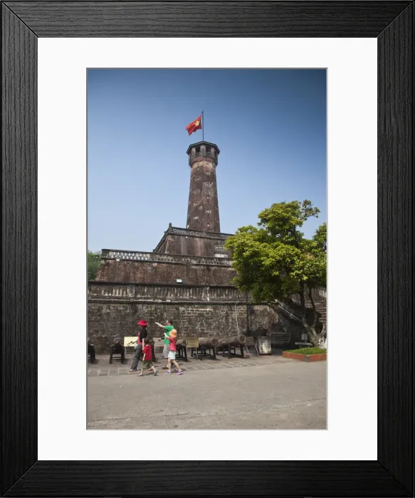 Framed Print : Flag Tower, Vietnam Military History Museum, Ba Dinh district, Hanoi, Vietnam Framed Print : Flag Tower, Vietnam Military History Museum, Ba Dinh district, Hanoi, Vietnam