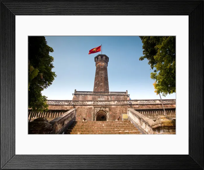 Framed Print : Flag Tower, Vietnam Military History Museum, Ba Dinh district, Hanoi, Vietnam Framed Print : Flag Tower, Vietnam Military History Museum, Ba Dinh district, Hanoi, Vietnam