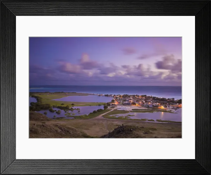 Framed Print : Venezuela, Archipelago Los Roques National Park, View of Gran Roque Framed Print : Venezuela, Archipelago Los Roques National Park, View of Gran Roque