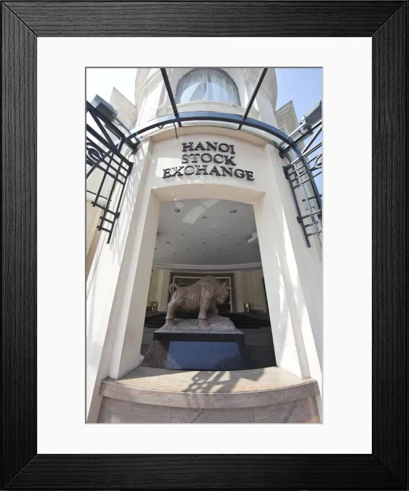 Framed Print : Hanoi Stock Exchange, Hanoi, Vietnam Framed Print : Hanoi Stock Exchange, Hanoi, Vietnam