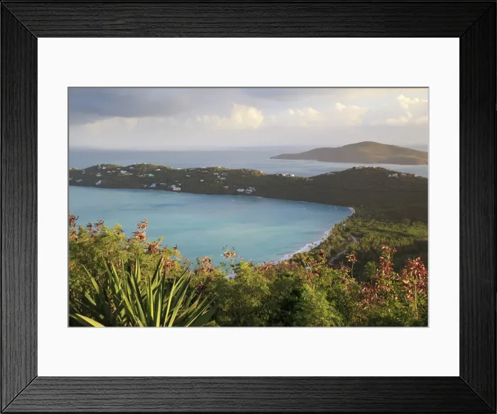 Framed Print : Caribbean, US Virgin Islands, St. Thomas, Magens Bay Framed Print : Caribbean, US Virgin Islands, St. Thomas, Magens Bay
