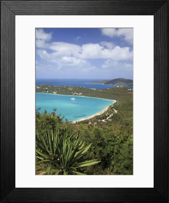 Framed Print : Caribbean, US Virgin Islands, St. Thomas, Magens Bay Framed Print : Caribbean, US Virgin Islands, St. Thomas, Magens Bay