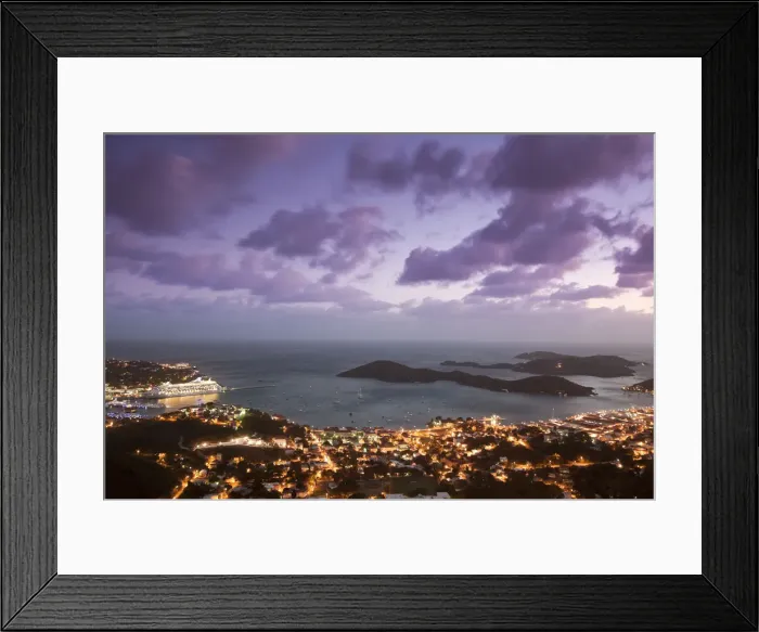 Framed Print : Caribbean, US Virgin Islands, St. Thomas, Yacht Haven Grande Marina Framed Print : Caribbean, US Virgin Islands, St. Thomas, Yacht Haven Grande Marina