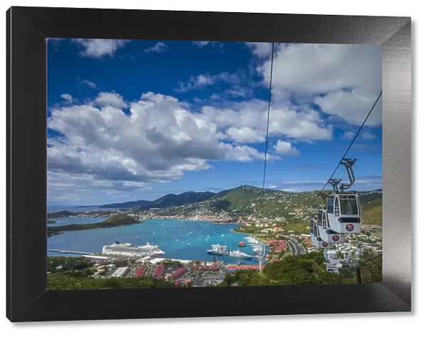 U. S. Virgin Islands, St. Thomas, Charlotte Amalie, Havensight Cruiseship Port