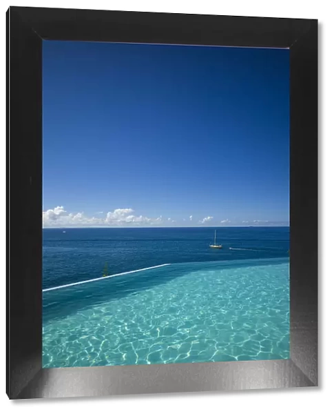 U. S. Virgin Islands, St. Thomas, Morningstar Bay, swimming pool