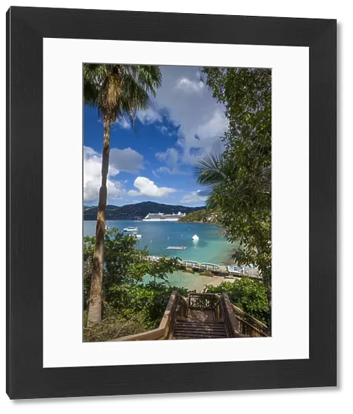 U. S. Virgin Islands, St. Thomas, Frenchmans Cove, cove view